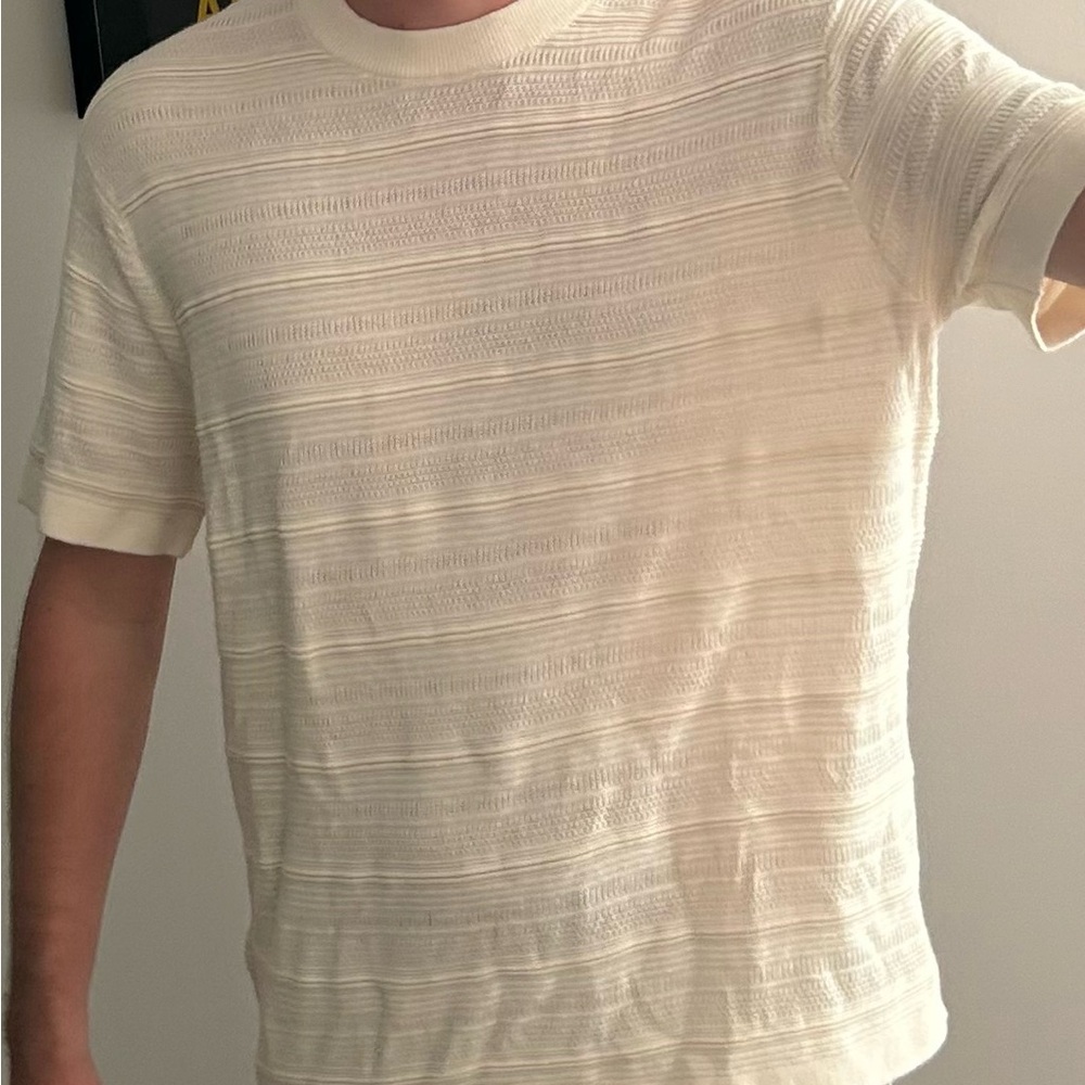 Men's HollisterCream Short Sleeve Shirt